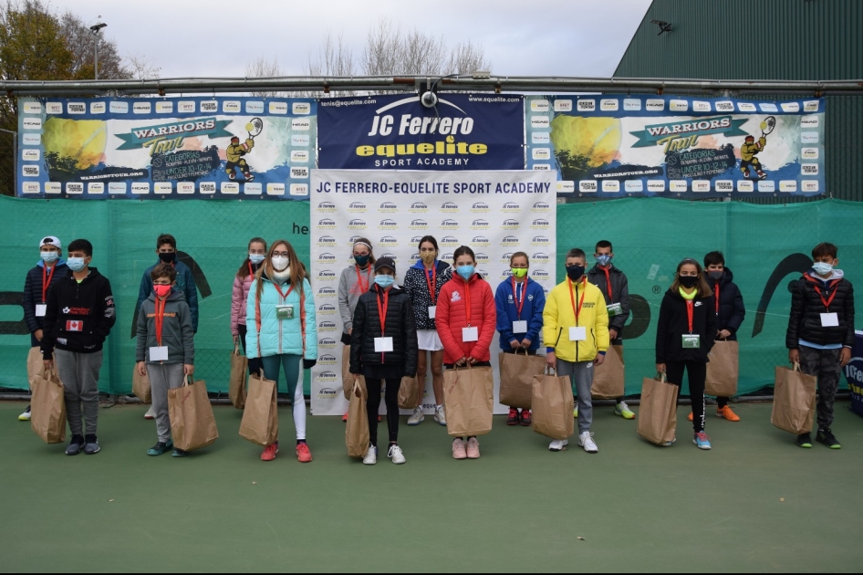 El Máster 'Warriors Tour' cierra el circuito 2020 en la JC Ferrero Equelite Academy El Máster 'Warriors Tour' cierra el circuito 2020 en la JC Ferrero Equelite Academy