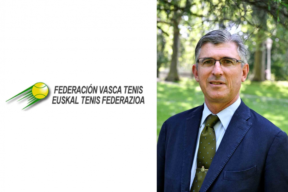 Igor Del Busto, reelegido presidente de la Federación Vasca de Tenis