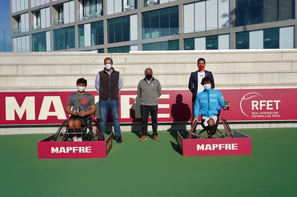 Daniel Caverzaschi suma su tercer título de Campeón de España de Tenis en Silla Daniel Caverzaschi suma su tercer título de Campeón de España de Tenis en Silla
