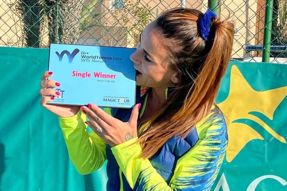 Nuria Párrizas firma el último triunfo español del año en Túnez Nuria Párrizas firma el último triunfo español del año en Túnez