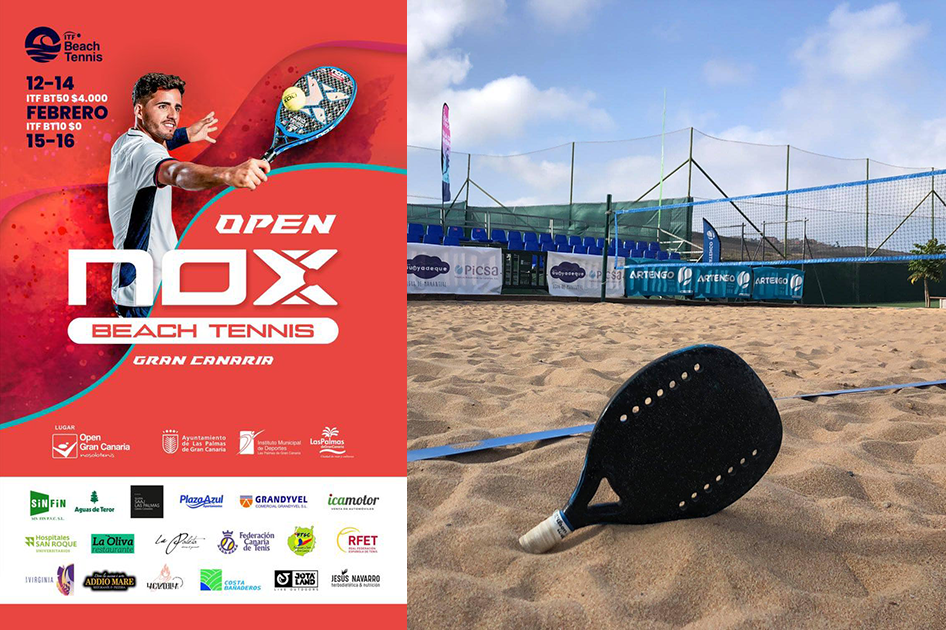 Gran Canaria abrir el circuito mundial de tenis playa en Europa este mes de febrero