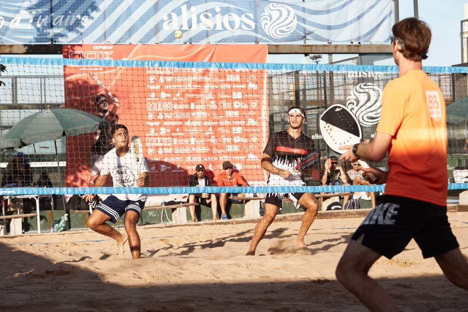 Lpez/Tejada y Fernndez/Costa se llevan el primer internacional de tenis playa en Las Palmas