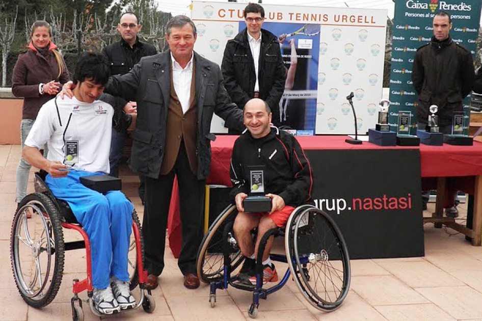 Quico Tur gana en Lleida el primer torneo del año de Tenis en Silla de Ruedas