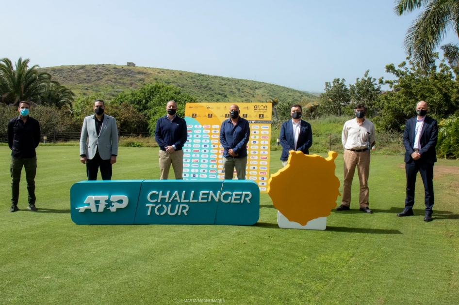 Gran Canaria iza el telón del circuito ATP Challenger en España