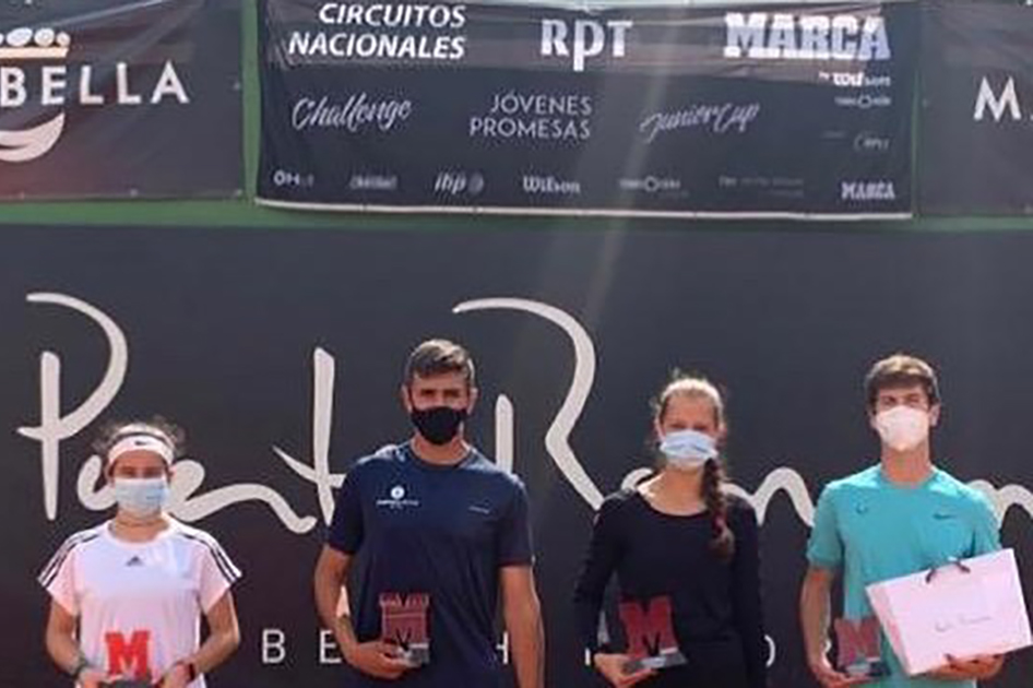 Elizabeth Jrna y Jordi Domnech se llevan el segundo Marca Jvenes Promesas del ao en Marbella