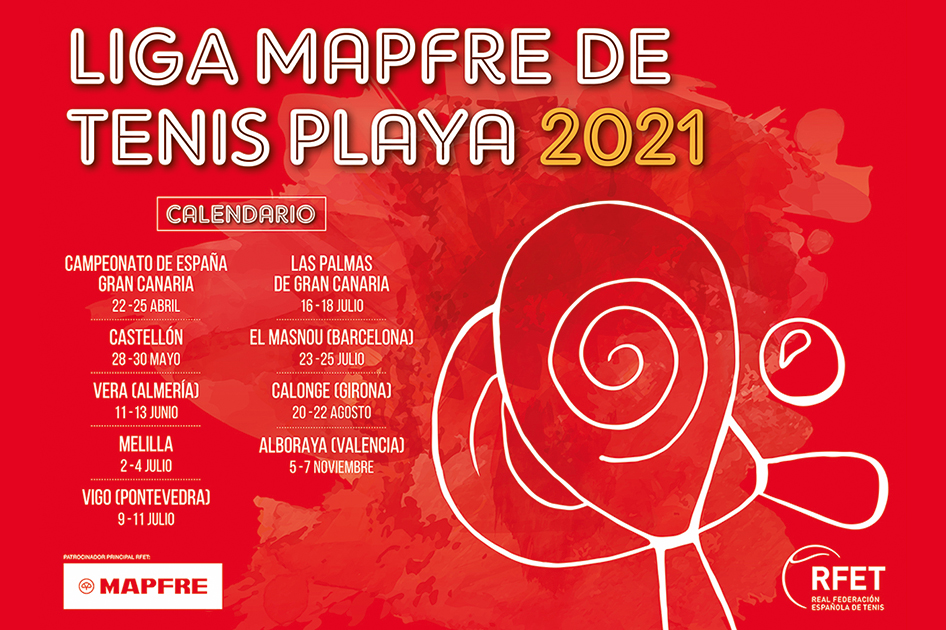 Vuelve la Liga MAPFRE de Tenis Playa con un circuito nacional de 9 torneos