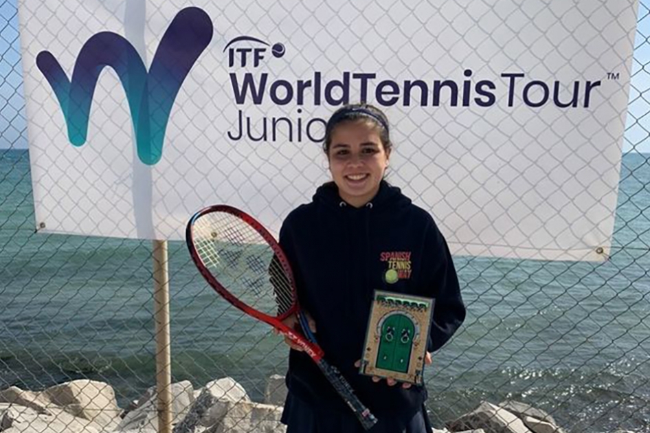 Primera final júnior de la alicantina de 14 años África Burillo en Túnez Primera final júnior de la alicantina de 14 años África Burillo en Túnez