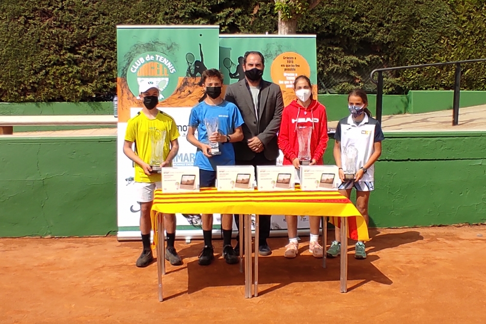 Sofía Fernández y Andrés Pereiro se llevan el Trofeo 'Albert Costa' Sub13 en Lleida