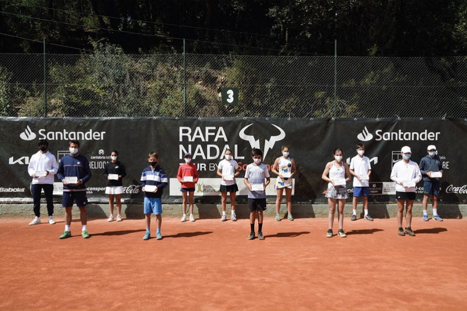El Rafa Nadal Tour by Santander completa su tercera etapa en Valldoreix 