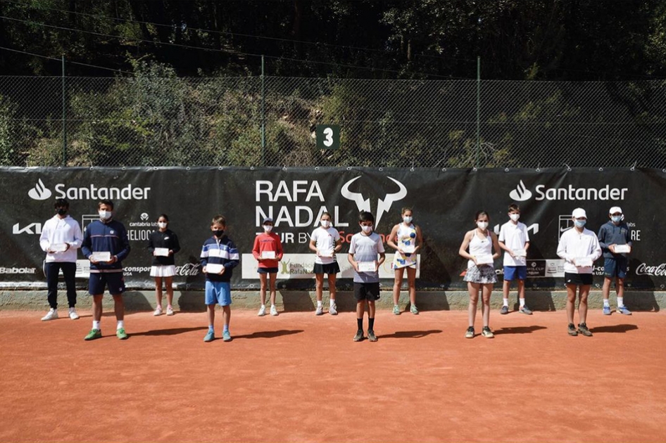 El Rafa Nadal Tour by Santander completa su tercera etapa en Valldoreix