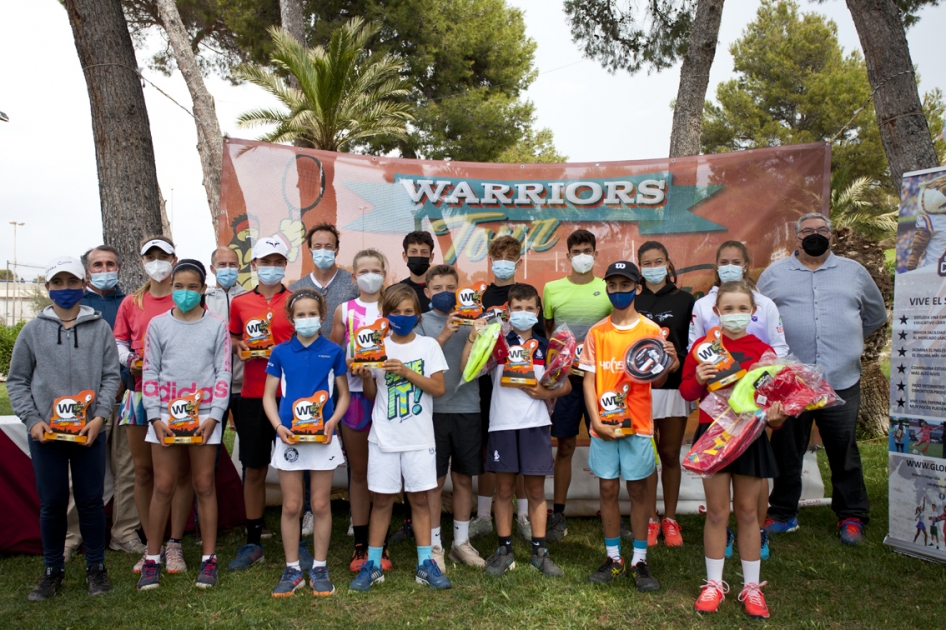 Ganadores del tercer torneo Warriors Tour en Alicante