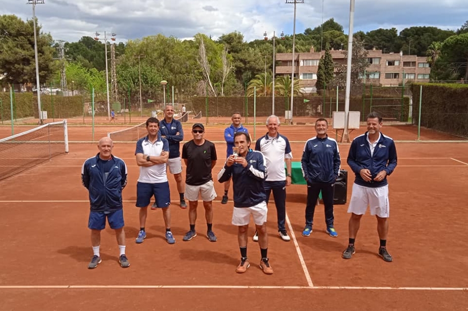 El Club Espaol de Tenis conquista su primer ttulo de Campen de Espaa Masculino +50 ante el CT Chamartn