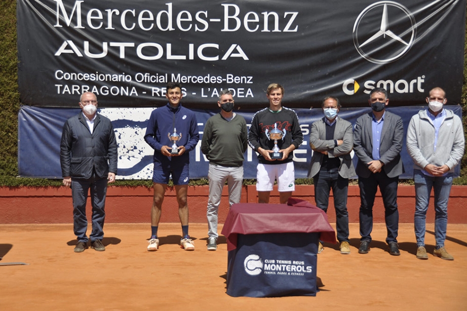 El internacional ITF de Reus acaba con triunfo del francés Matteo Martineau El internacional ITF de Reus acaba con triunfo del francés Matteo Martineau
