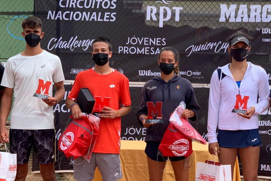 Sergio Callejn y Noemi Basiletti ganan el torneo 