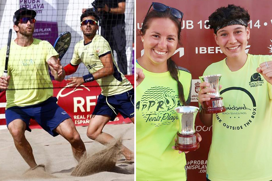 Ramos-Rodríguez y Fernández-Farías revalidan sus títulos de Campeones de España de Tenis Playa