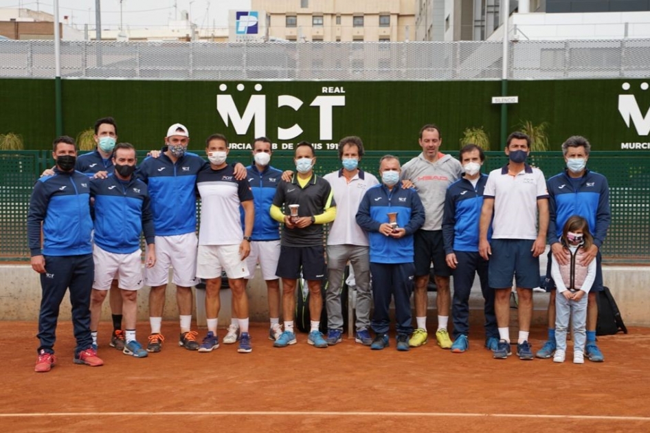 El Real Murcia CT 1919 revalida el ttulo Campen de Espaa Masculino +35 ante el Club Internacional de Tenis