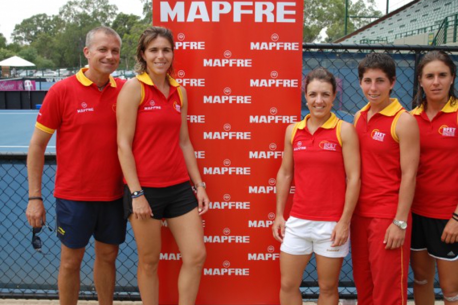 La eliminatoria de Fed Cup en Polonia se jugará sobre moqueta La eliminatoria de Fed Cup en Polonia se jugará sobre moqueta
