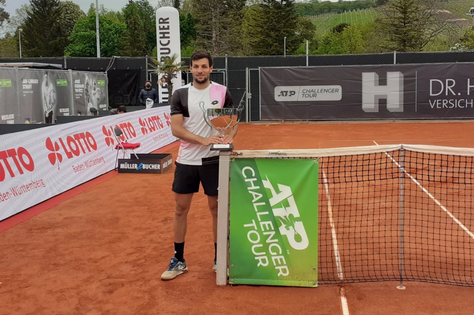 Bernabé Zapata conquista su segundo ATP Challenger en Heilbronn Bernabé Zapata conquista su segundo ATP Challenger en Heilbronn