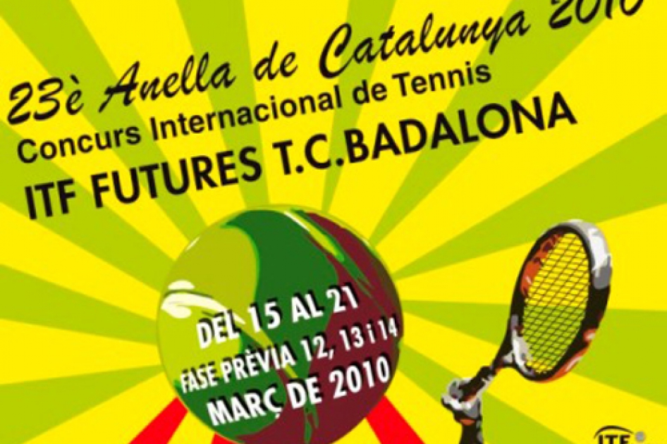 El Anella de Catalunya llega esta semana a Badalona con un nuevo torneo internacional Futures El Anella de Catalunya llega esta semana a Badalona con un nuevo torneo internacional Futures