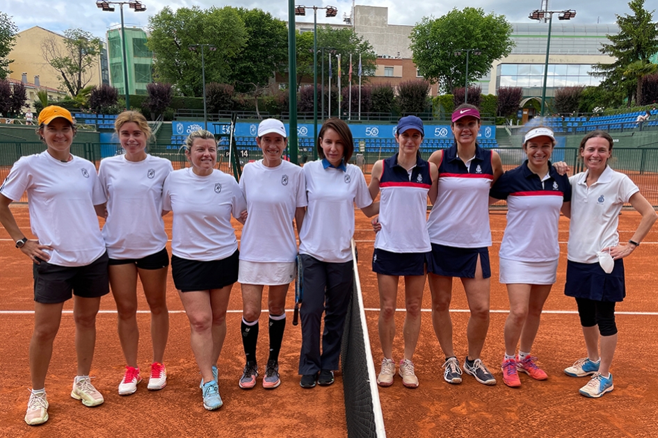 El RCT Barcelona-1899 extiende su hegemona en el Campeonato de Espaa por Equipos Femeninos +35