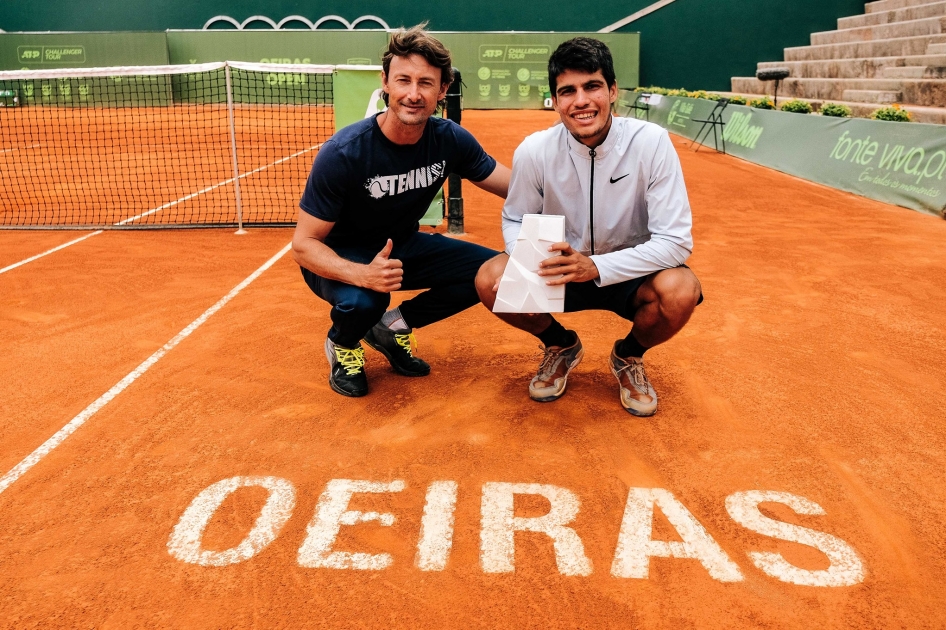 Carlos Alcaraz irrumpe en el Top-100 mundial tras conquistar su primer título ATP Challenger del año en Oeiras Carlos Alcaraz irrumpe en el Top-100 mundial tras conquistar su primer título ATP Challenger del año en Oeiras