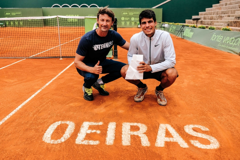 Carlos Alcaraz irrumpe en el Top-100 mundial tras conquistar su primer ttulo ATP Challenger del ao en Oeiras