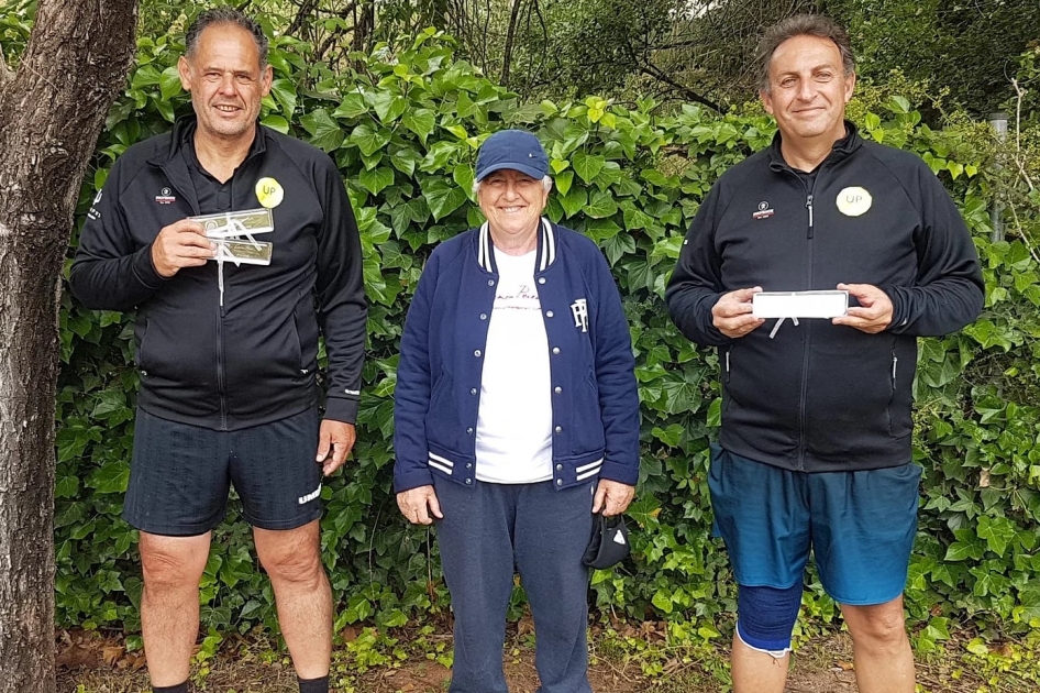 Dominio espaol en el torneo internacional de veteranos de Sant Cugat