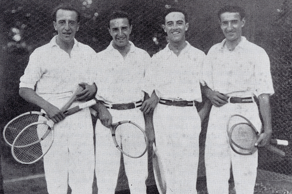 Se cumplen cien años del debut de España en la Copa Davis Se cumplen cien años del debut de España en la Copa Davis