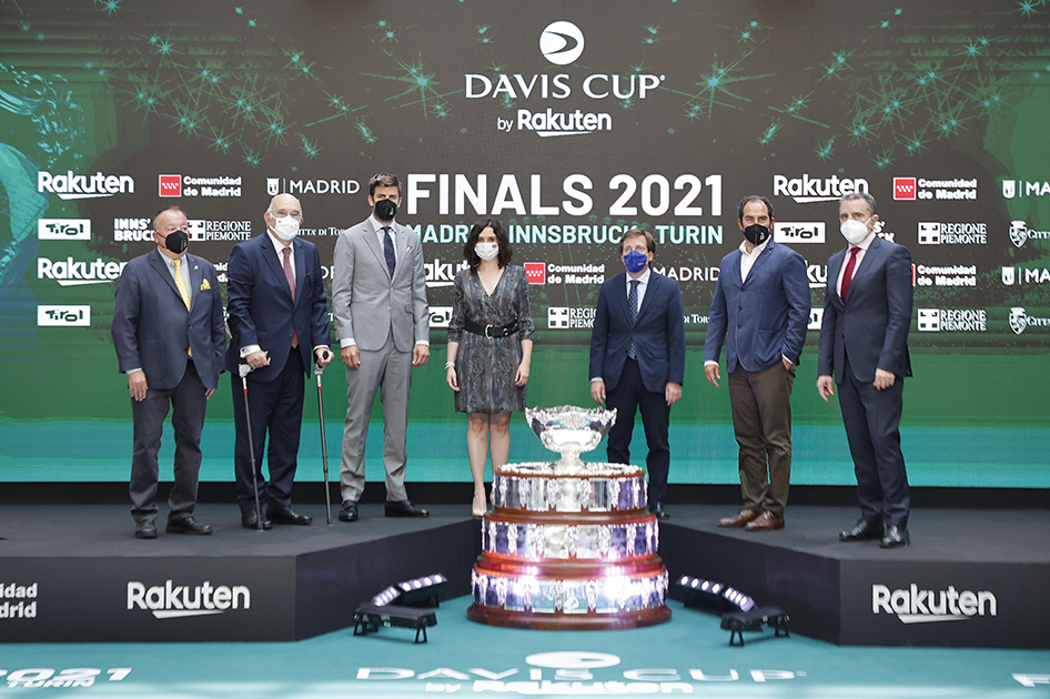 Las Finales de la Copa Davis 2021 se presentan oficialmente en Madrid Las Finales de la Copa Davis 2021 se presentan oficialmente en Madrid