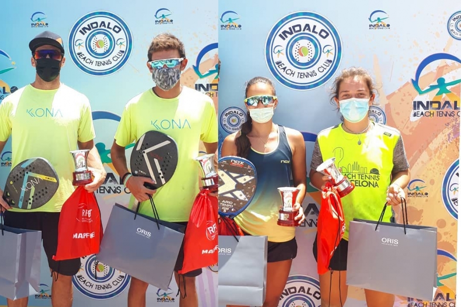 Puente-Rodríguez y Costa-López ganan la segunda etapa de la Liga MAPFRE de Tenis Playa en Vera Puente-Rodríguez y Costa-López ganan la segunda etapa de la Liga MAPFRE de Tenis Playa en Vera