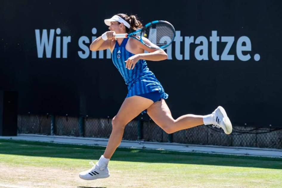 Muguruza se ve sorprendida en los cuartos de final de Berlín Muguruza se ve sorprendida en los cuartos de final de Berlín