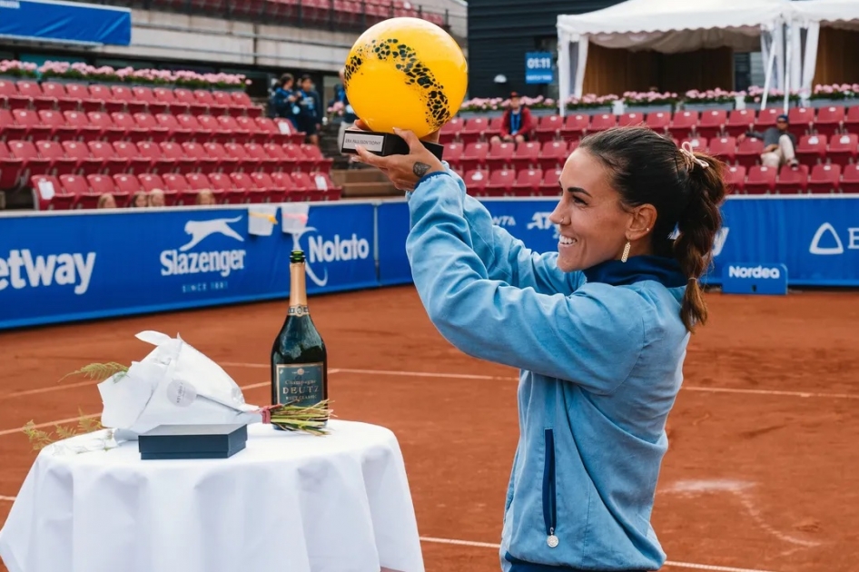 Nuria Prrizas conquista su primer ttulo WTA Tour en Bstad