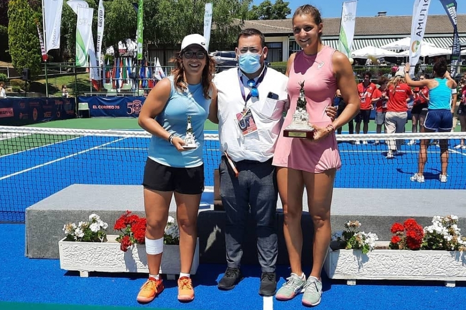 Rebeka Masrov se lleva el duelo ante Ane Mintegi en la final del ITF de 60 mil dlares de Vitoria