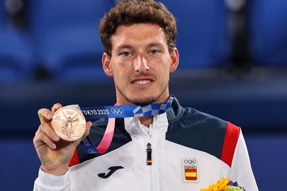Carreño se cuelga la medalla de bronce en los JJOO de Tokio 2020 tras batir a Djokovic