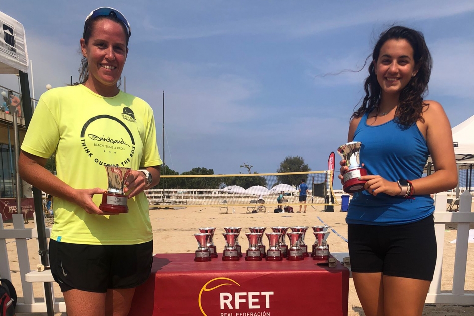 Porteiro/Ruiz y Tejada/Lpez se imponen en el torneo de la Liga MAPFRE de Tenis Playa en El Masnou