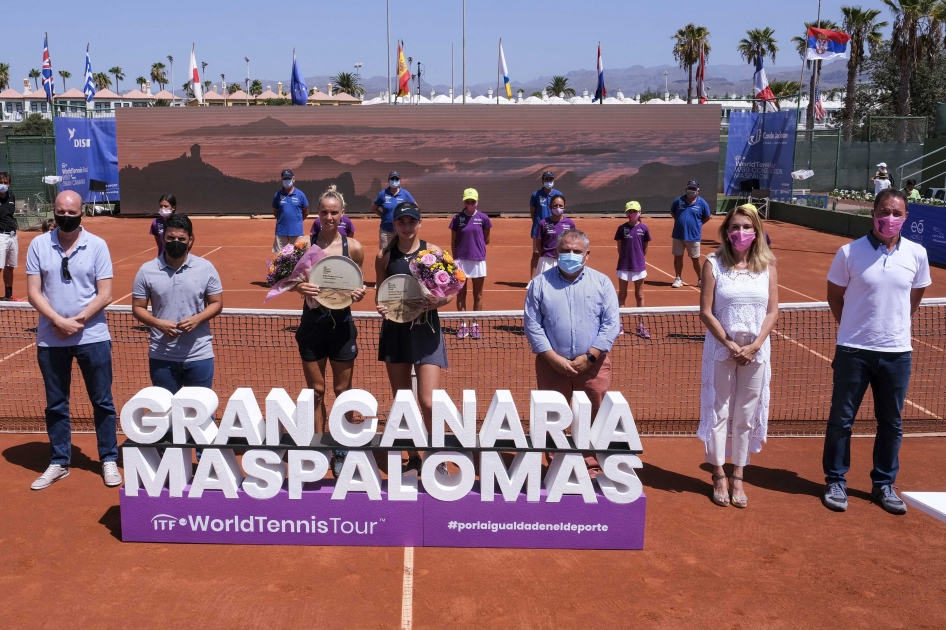 La holandesa Arantxa Rus vuelve a hacerse con el título en el internacional W60 de Gran Canaria