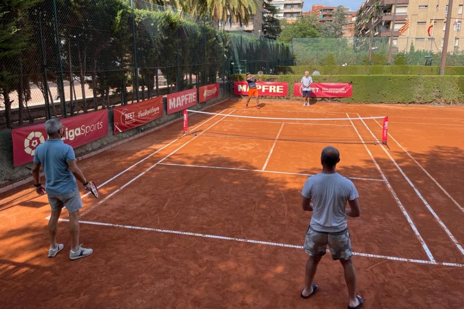 Barcelona acoge el primer torneo de la nueva Liga MAPFRE de touchtennis Barcelona acoge el primer torneo de la nueva Liga MAPFRE de touchtennis
