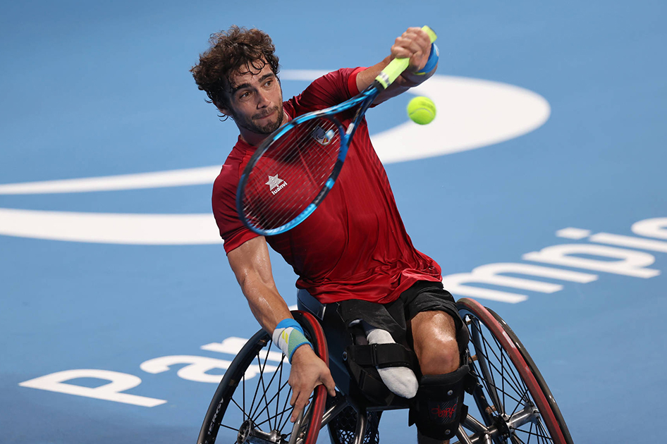 Daniel Caverzaschi logra el primer diploma individual para el tenis en silla español en los JJPP de Tokio 2020 Daniel Caverzaschi logra el primer diploma individual para el tenis en silla español en los JJPP de Tokio 2020