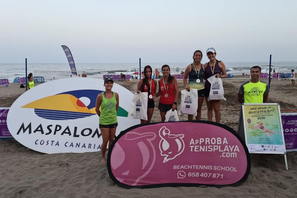 Doble cita del circuito mundial de tenis playa en Maspalomas