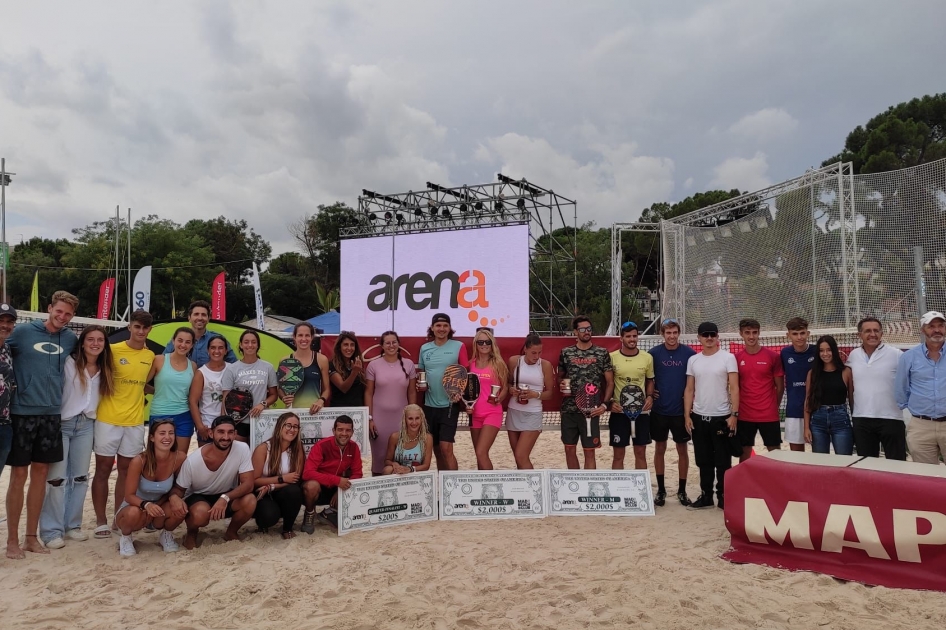 Primer torneo internacional de tenis playa en Madrid