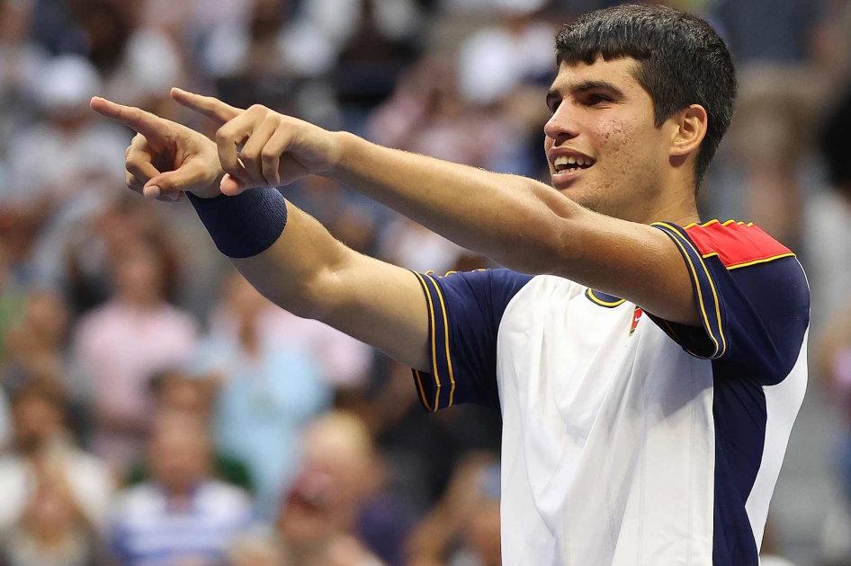 Carlos Alcaraz hace historia en su primera participacin en el US Open