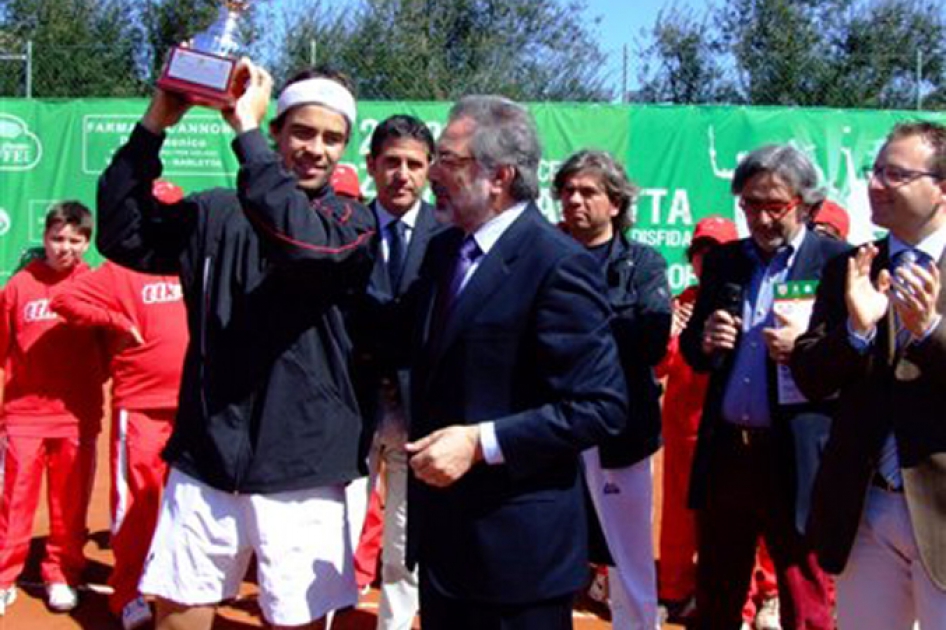 Pere Riba vence en el challenger de Barletta y Gimeno / Ventura se llevan el ttulo de dobles