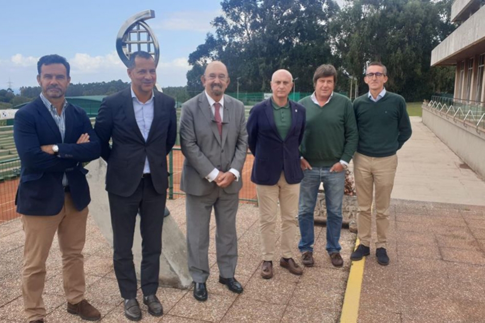 Visita del Presidente de la RFET al Principado de Asturias