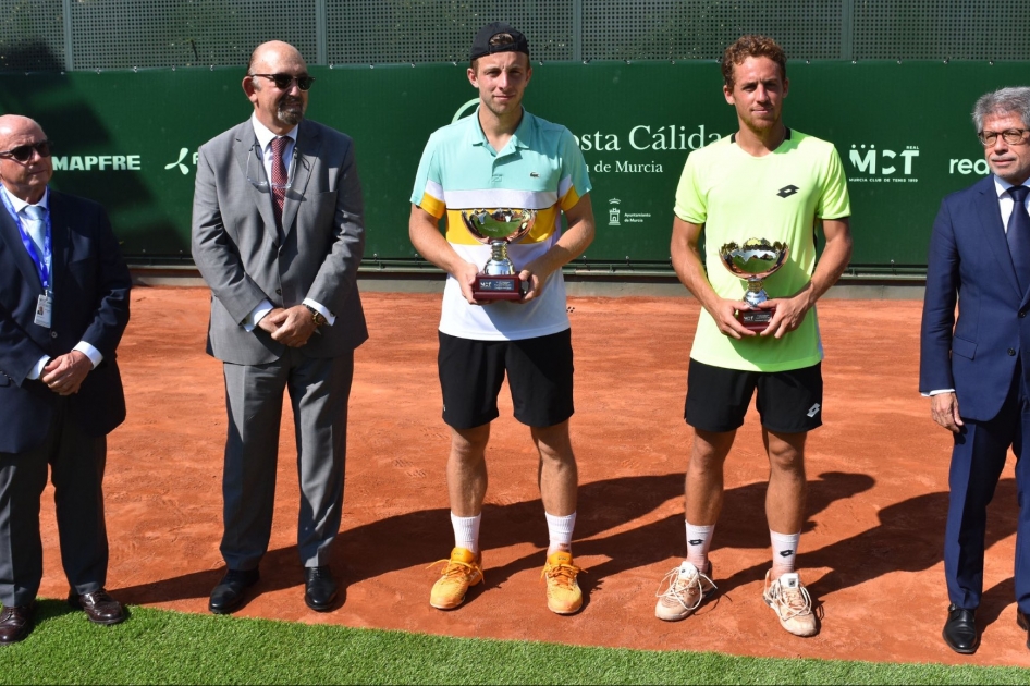 Carballs se ve superado por el holands Griekspoor en la final del ATP Challenger de Murcia