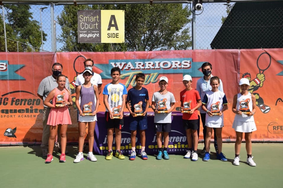 El Máster Warriors Tour corona a los campeones de 2021 en la JC Ferrero Sport Academy de Villena