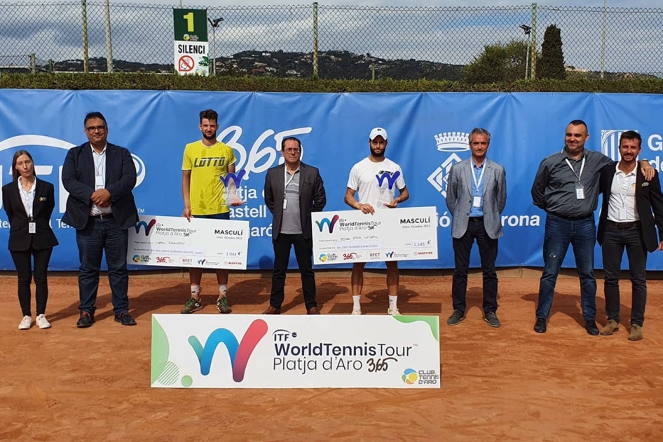 Jos Francisco Vidal, finalista en el primero de los torneos de Platja d'Aro ante el ruso Gakhov