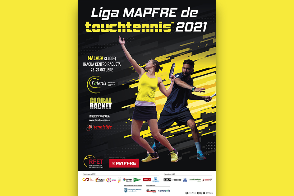 Abiertas las inscripciones para el torneo de la Liga MAPFRE de Touchtennis en Mlaga