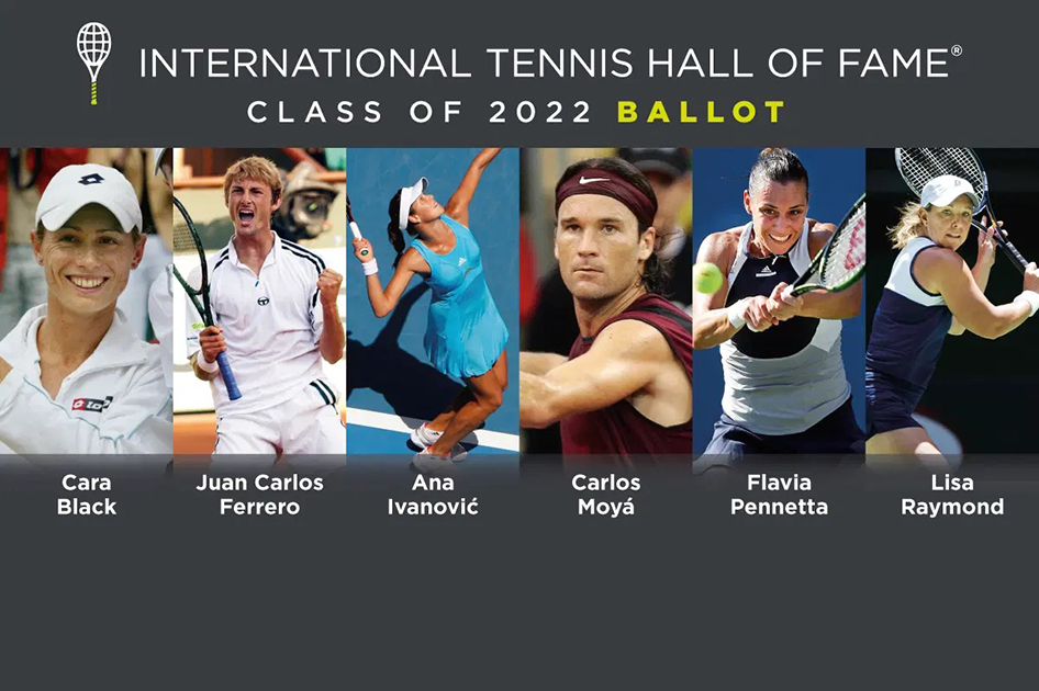 Carlos Moyá y Juan Carlos Ferrero son nominados al Tennis Hall of Fame Carlos Moyá y Juan Carlos Ferrero son nominados al Tennis Hall of Fame