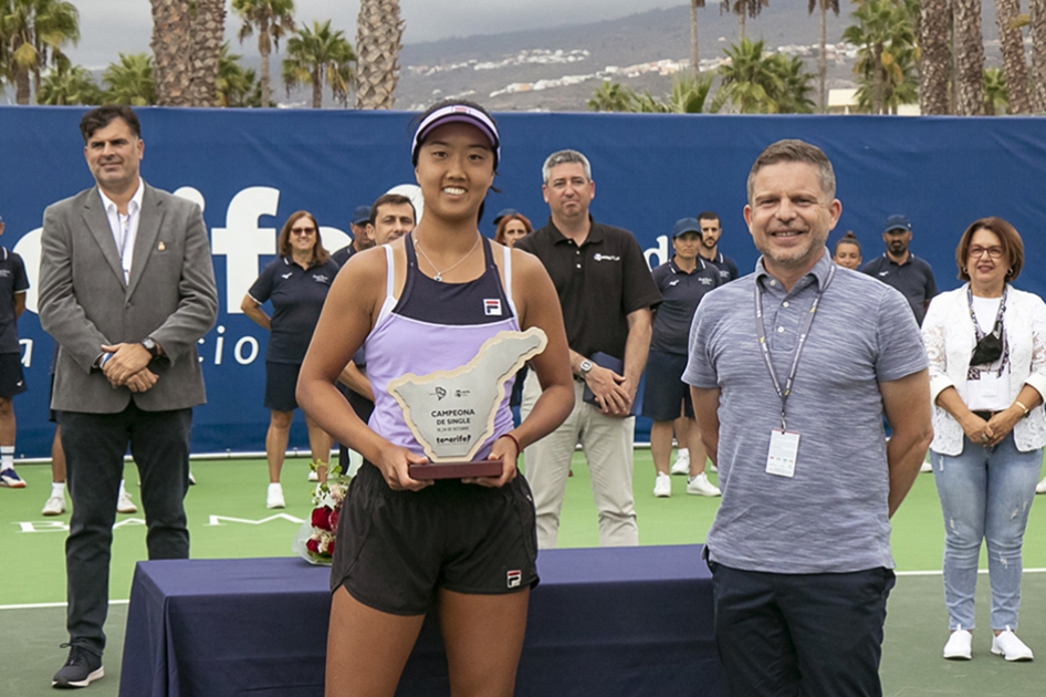 El torneo WTA Tour de Tenerife da el primer título a la estadounidense Ann Li El torneo WTA Tour de Tenerife da el primer título a la estadounidense Ann Li