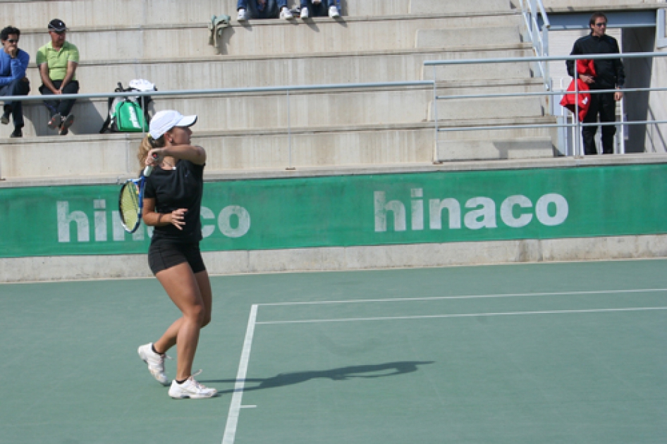 Monzón acoge esta semana el torneo internacional femenino ITF más importante del calendario español